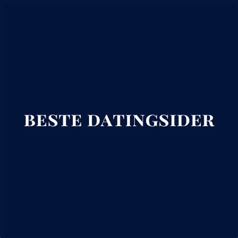 seriøs dating side|Beste norske datingsider